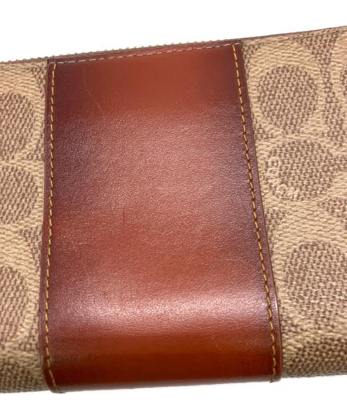 COACH（コーチ）COACH (コーチ) 長財布 ブラウンの古着・服飾アイテム