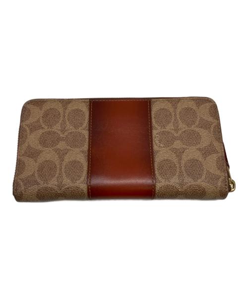 COACH（コーチ）COACH (コーチ) 長財布 ブラウンの古着・服飾アイテム