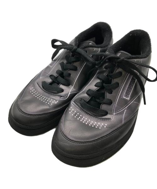 REEBOK（リーボック）REEBOK (リーボック) Maison Margiela (メゾンマルジェラ) PROJECT 0 CC Club C／プロジェクト０ CC クラブ C ブラック サイズ:27cmの古着・服飾アイテム