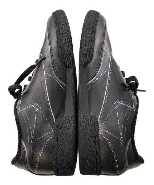 REEBOK（リーボック）REEBOK (リーボック) Maison Margiela (メゾンマルジェラ) PROJECT 0 CC Club C／プロジェクト０ CC クラブ C ブラック サイズ:27cmの古着・服飾アイテム