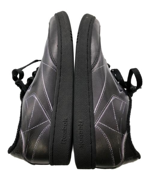 REEBOK（リーボック）REEBOK (リーボック) Maison Margiela (メゾンマルジェラ) PROJECT 0 CC Club C／プロジェクト０ CC クラブ C ブラック サイズ:27cmの古着・服飾アイテム
