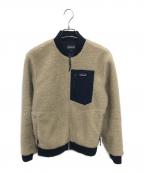 Patagoniaパタゴニア）の古着「W'S RETRO X BOMBER JACKET／ウーマンズ レトロXボンバージャケット」｜ベージュ