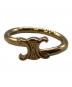 中古・古着 CELINE (セリーヌ) Triomphe Asymmetric Ring／	トリオンフ アシンメトリック リング サイズ:12号：36000円