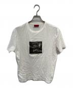HUGO BOSSヒューゴ ボス）の古着「デヴィット・ボウイ レンチキュラー ショートスリーブTシャツ／DAVID BOWIE LENTICULAR S/S T-SHIRT」｜ホワイト
