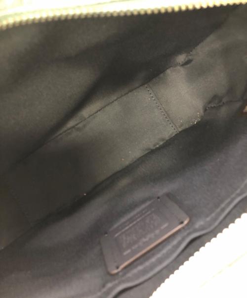 COACH（コーチ）COACH (コーチ) ジェイミー カメラバッグ トロンプルイユプリント／JAMIE CAMERA BAG  TROMPE-L’OEI'L PRINT スカイブルーの古着・服飾アイテム