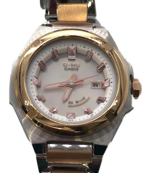 CASIO（カシオ）CASIO (カシオ) BABY-G/G-MS MSG-W300CG／ベイビｰG/G-ミズ MSG-W300CG シルバーカラーの古着・服飾アイテム