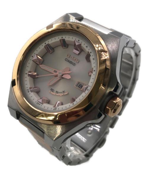 CASIO（カシオ）CASIO (カシオ) BABY-G/G-MS MSG-W300CG／ベイビｰG/G-ミズ MSG-W300CG シルバーカラーの古着・服飾アイテム