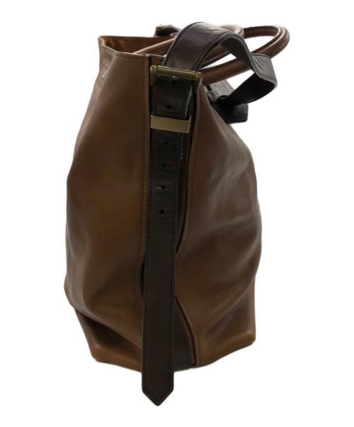 COACH（コーチ）COACH (コーチ) MERCER LETHER CRAFTMANS TOTE／マーサー レザークラフトマンズトート キャメルの古着・服飾アイテム