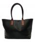 PAUL SMITH (ポールスミス) RABBIT CHARM LEATHER TOTE BAG／ラビットチャーム レザートートバッグ ブラック：10000円