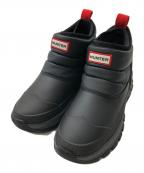 HUNTERハンター）の古着「WOMEN'S ORIGINAL  INSULATED SNOW ANKLE BOOTS／ウーマンズ オリジナル インサレーテッド スノー アンクルブーツ」｜ブラック