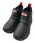 HUNTER（ハンター）の古着「WOMEN'S ORIGINAL  INSULATED SNOW ANKLE BOOTS／ウーマンズ オリジナル インサレーテッド スノー アンクルブーツ」｜ブラック