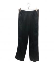 Needles（ニードルズ）の古着「Shiny Line Track Pants／シャイニーライン トラックパンツ」｜ブラック