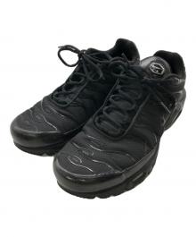 NIKE（ナイキ）の古着「AIR MAX PLUS BLACK／エアマックス プラス ブラック」｜ブラック