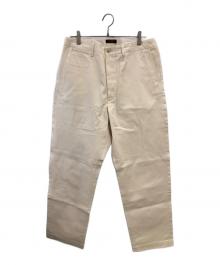A vontade（アボンタージ）の古着「Type45 Chino Trousers／タイプ45 チノトラウザース」｜アイボリー