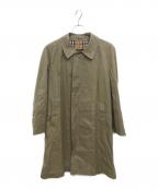 Burberry'sバーバリー）の古着「ステンカラーコート／SOUTIEN COLLAR COAT」｜オリーブ