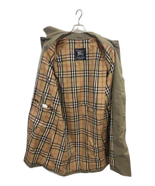 Burberry's（バーバリー）Burberry's (バーバリーズ) ステンカラーコート／SOUTIEN COLLAR COAT オリーブ サイズ:不明の古着・服飾アイテム