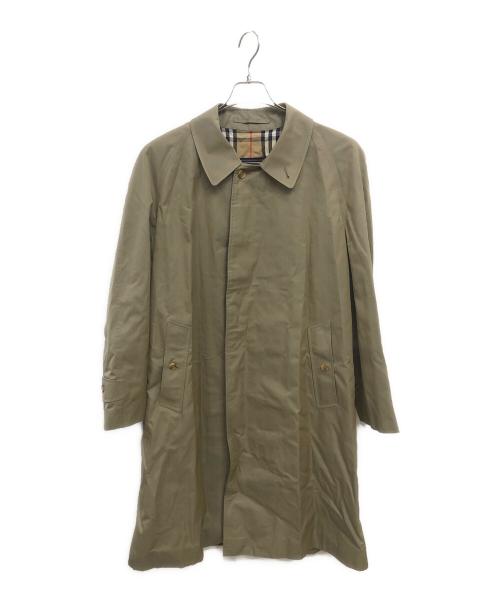 Burberry's（バーバリー）Burberry's (バーバリーズ) ステンカラーコート／SOUTIEN COLLAR COAT オリーブ サイズ:不明の古着・服飾アイテム