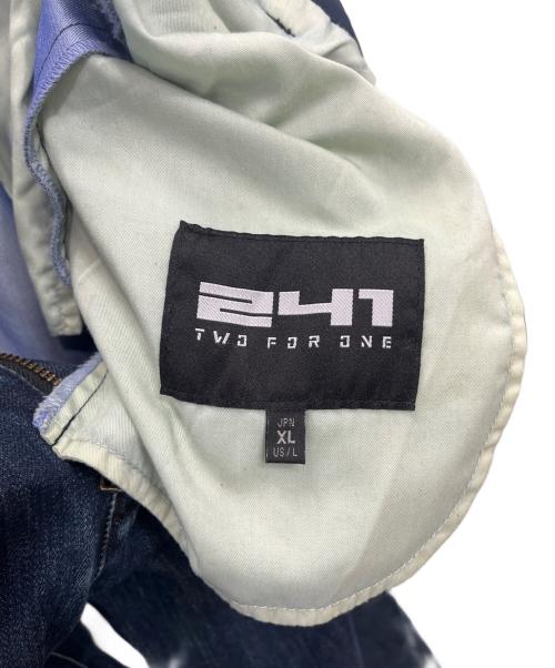 AREA241（エリアトゥーフォーワン）AREA241 (エリアトゥーフォーワン) INFINIUM DENIM PANTS／インフィニウム デニムパンツ インディゴ サイズ:XLの古着・服飾アイテム