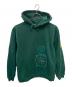 THE NORTH FACE（ザ ノース フェイス）の古着「PULL OVER HOODIE／プルオーバーフーディ」｜グリーン