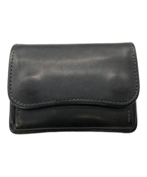 WILDSWANS（ワイルドスワンズ）WILDSWANS (ワイルドスワンズ) コインケース タン／COIN CASE TONGUE ブラックの古着・服飾アイテム