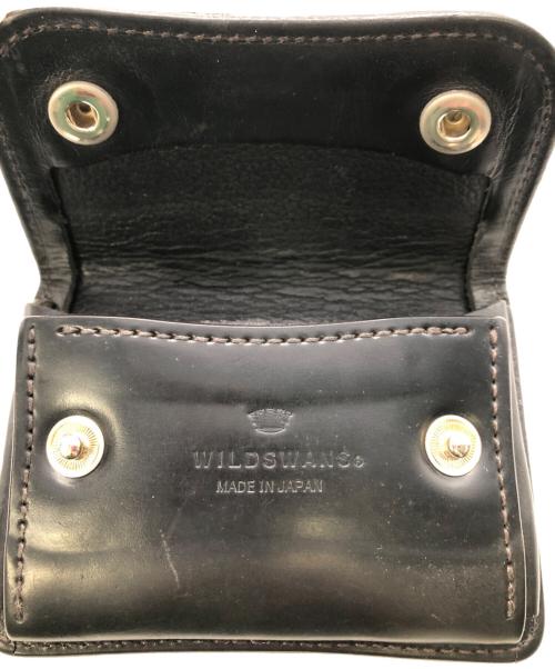 WILDSWANS（ワイルドスワンズ）WILDSWANS (ワイルドスワンズ) コインケース タン／COIN CASE TONGUE ブラックの古着・服飾アイテム