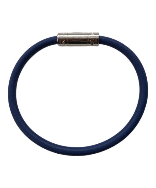 LOUIS VUITTON（ルイ ヴィトン）LOUIS VUITTON (ルイ ヴィトン) BRACELET KEEP IT／ブレスレト キープイット ブルーの古着・服飾アイテム