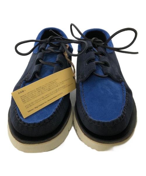 YUKETEN（ユケテン）YUKETEN (ユケテン) nanamica (ナナミカ) Ghillie Moc w/Gloxi Sole／ギリーモック W /グロキシーソール ネイビー サイズ:27の古着・服飾アイテム