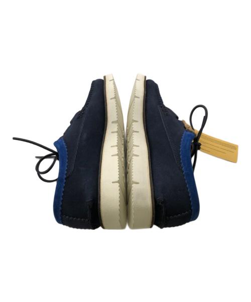 YUKETEN（ユケテン）YUKETEN (ユケテン) nanamica (ナナミカ) Ghillie Moc w/Gloxi Sole／ギリーモック W /グロキシーソール ネイビー サイズ:27の古着・服飾アイテム