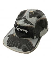 SUPREME×Damien Hirst（シュプリーム×ダミアン・ハースト）の古着「Damien Hirst Camp Cap／ダミアン・ハースト キャンプキャップ」｜ブルー