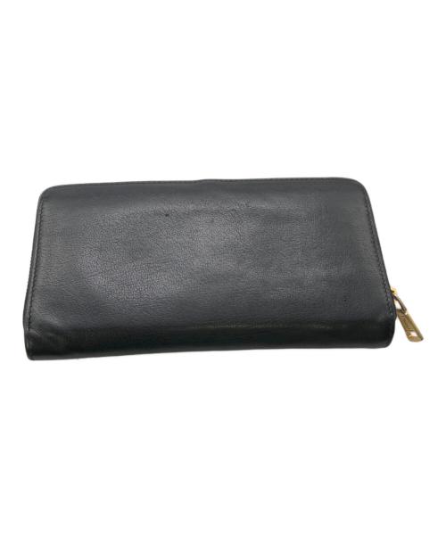 Yves Saint Laurent（イヴサンローラン）Yves Saint Laurent (イヴサンローラン) 長財布／LONG WALLET ブラックの古着・服飾アイテム