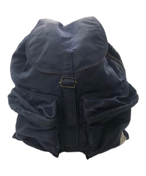 PORTER（ポーター）PORTER (ポーター) A BATHING APE (ア ベイシング エイプ) COLOR CAMO TANKER／カラーカモ タンカー ネイビーの古着・服飾アイテム