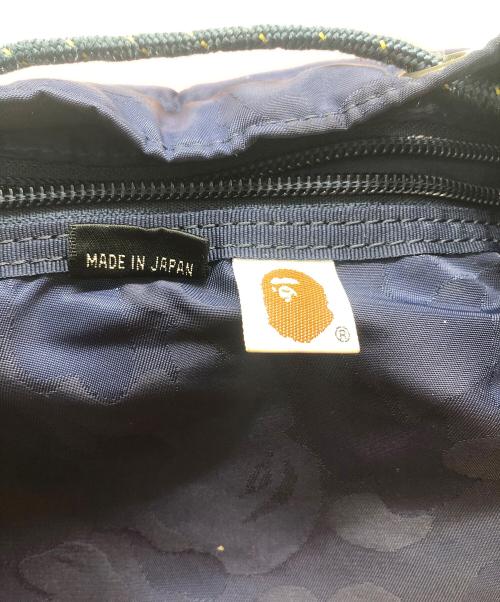 PORTER（ポーター）PORTER (ポーター) A BATHING APE (ア ベイシング エイプ) COLOR CAMO TANKER／カラーカモ タンカー ネイビーの古着・服飾アイテム