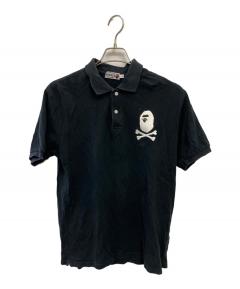 中古・古着通販】AUBERGE (オーベルジュ) ポロシャツ ブラック サイズ