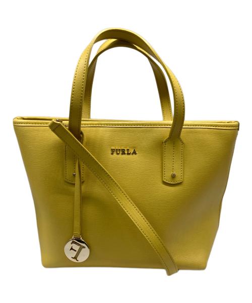 FURLA（フルラ）FURLA (フルラ) ショルダーバッグ イエローの古着・服飾アイテム