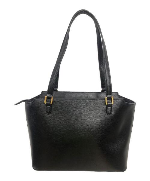 LAUREN RALPH LAUREN（ローレンラルフローレン）LAUREN RALPH LAUREN (ローレンラルフローレン) トートバッグ／TOTE BAG ブラックの古着・服飾アイテム