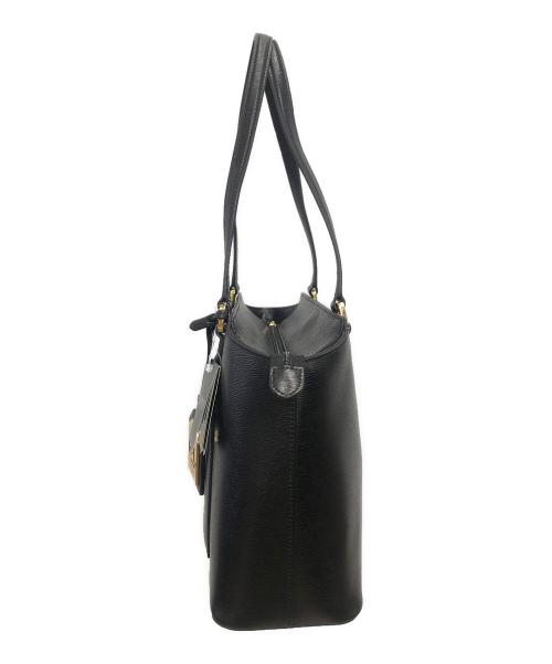 LAUREN RALPH LAUREN（ローレンラルフローレン）LAUREN RALPH LAUREN (ローレンラルフローレン) トートバッグ／TOTE BAG ブラックの古着・服飾アイテム