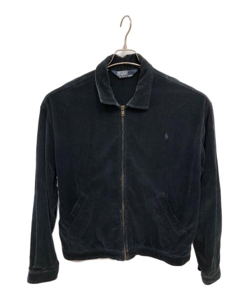 POLO RALPH LAUREN（ポロ・ラルフローレン）POLO RALPH LAUREN (ポロ・ラルフローレン) コーデュロイ スイングトップ／CORDUROY SWING TOP ネイビー サイズ:Lの古着・服飾アイテム
