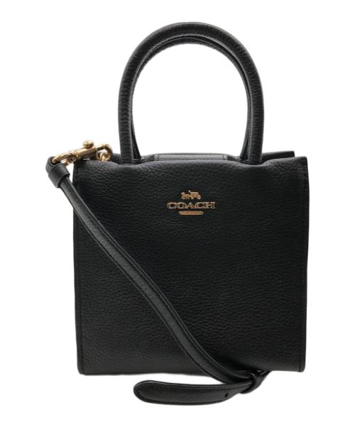 COACH（コーチ）COACH (コーチ) MINI CARRY CROSS BODY／ミニキャリー クロスボディ ブラックの古着・服飾アイテム