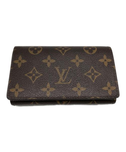 LOUIS VUITTON（ルイ ヴィトン）LOUIS VUITTON (ルイ ヴィトン) モノグラム ポルトモネ ビエ トレゾール／MONOGRAM PORTEMONNAIE VIE TREZOR ブラウンの古着・服飾アイテム
