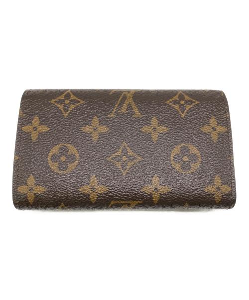 LOUIS VUITTON（ルイ ヴィトン）LOUIS VUITTON (ルイ ヴィトン) モノグラム ポルトモネ ビエ トレゾール／MONOGRAM PORTEMONNAIE VIE TREZOR ブラウンの古着・服飾アイテム