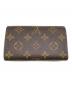 LOUIS VUITTON (ルイ ヴィトン) モノグラム ポルトモネ ビエ トレゾール／MONOGRAM PORTEMONNAIE VIE TREZOR ブラウン：15000円
