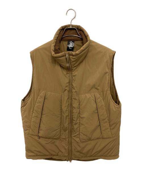 waiper（ワイパー）waiper (ワイパー) LEVEL7A PRIMALOFT ベスト ブラウン サイズ:Lの古着・服飾アイテム
