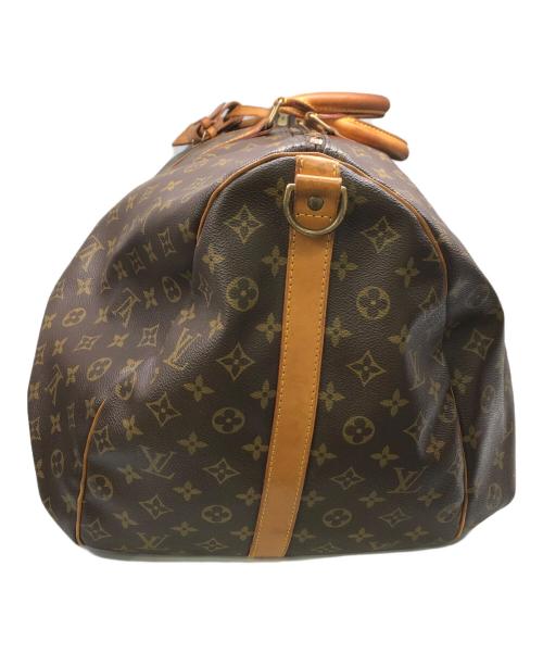 LOUIS VUITTON（ルイ ヴィトン）LOUIS VUITTON (ルイ ヴィトン) モノグラム キーポル バンドリエール60／MONOGRAM KEEPALL BANDOULIERE 60 ブラウンの古着・服飾アイテム