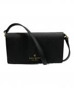Kate Spadeケイトスペード）の古着「ショルダーポーチ」｜ブラック