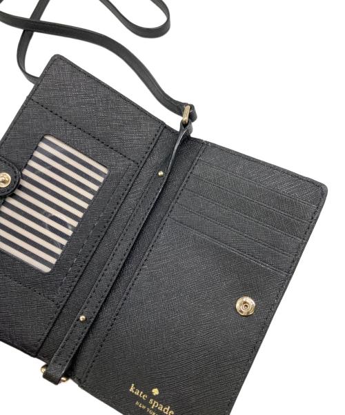 Kate Spade（ケイトスペード）Kate Spade (ケイトスペード) ショルダーポーチ ブラックの古着・服飾アイテム