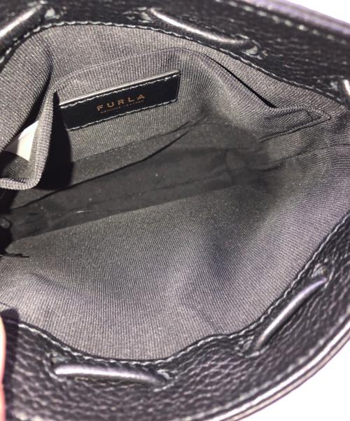 FURLA（フルラ）FURLA (フルラ) ATENA SHOULDER／アテナ ショルダー ブラックの古着・服飾アイテム