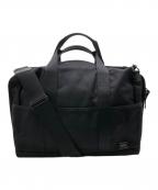 PORTERポーター）の古着「ステージ 2WAYブリーフケース／STAGE 2WAY BRIEF CASE」｜ブラック