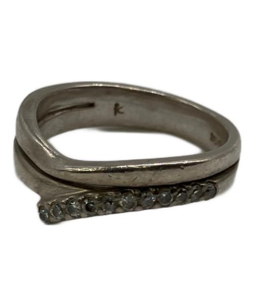 K（ポーター）K (ポーター) クロスリング サイズ:16号の古着・服飾アイテム