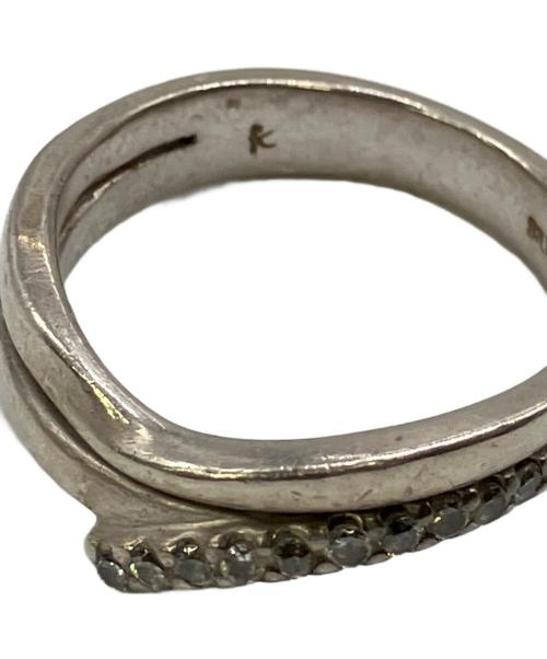 K（ポーター）K (ポーター) クロスリング サイズ:16号の古着・服飾アイテム