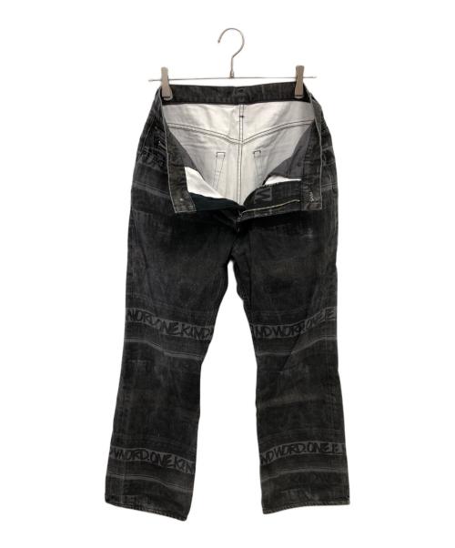 sacai（サカイ）sacai (サカイ) eric haze (エリック・ヘイズ) デニムパンツ／DENIM PANTS ブラック サイズ:Mの古着・服飾アイテム